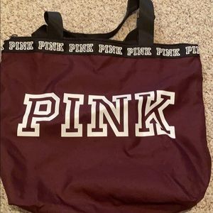 Pink tote